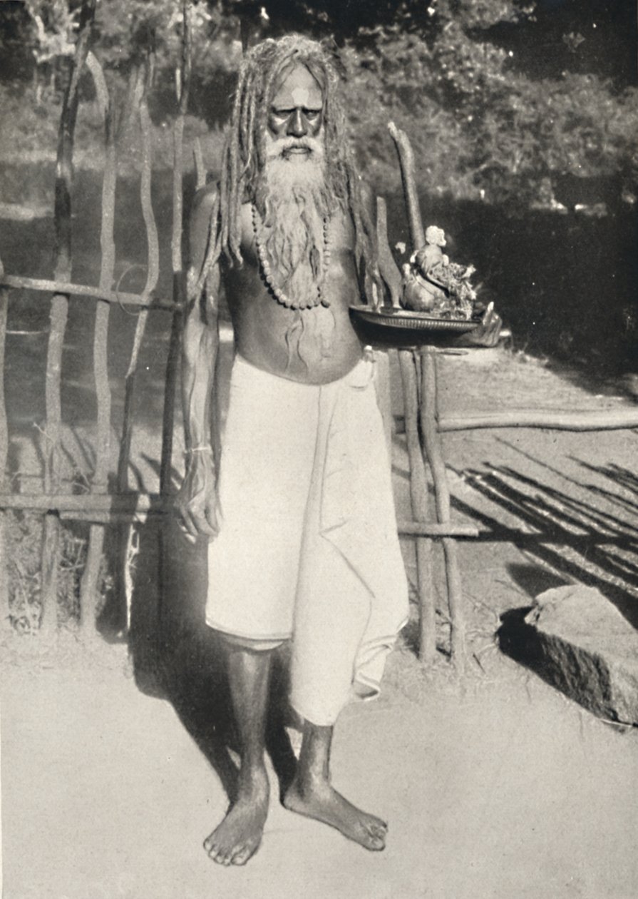 Hindu-Busser Asket, 1926 af Unbekannt