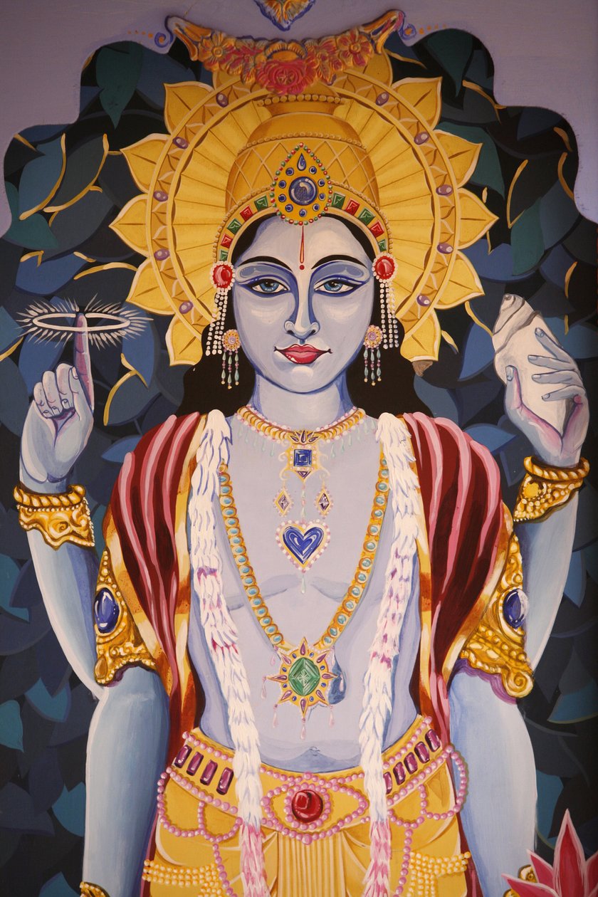 Hindu-gudinden Durga, London, Storbritannien af Unbekannt