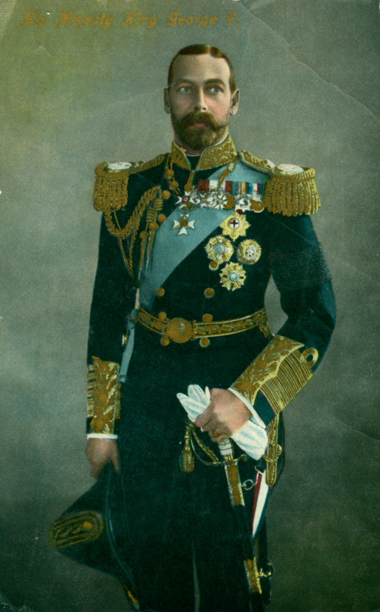 Hans Majestæt Kong George V af Unbekannt
