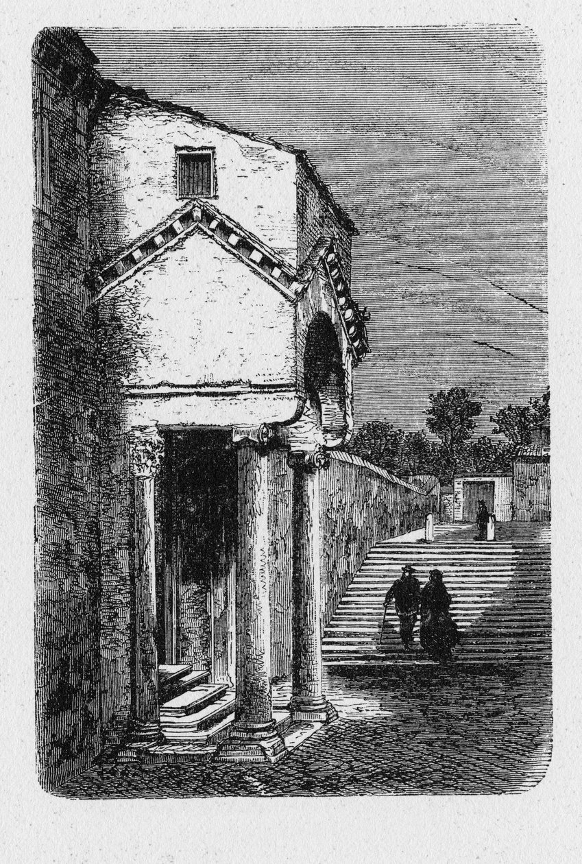 Det gamle Roms historie. Basilica of San Clemente er en romersk-katolsk mindre basilika dedikeret til pave Clement I beliggende i Rom, Italien. af Unbekannt
