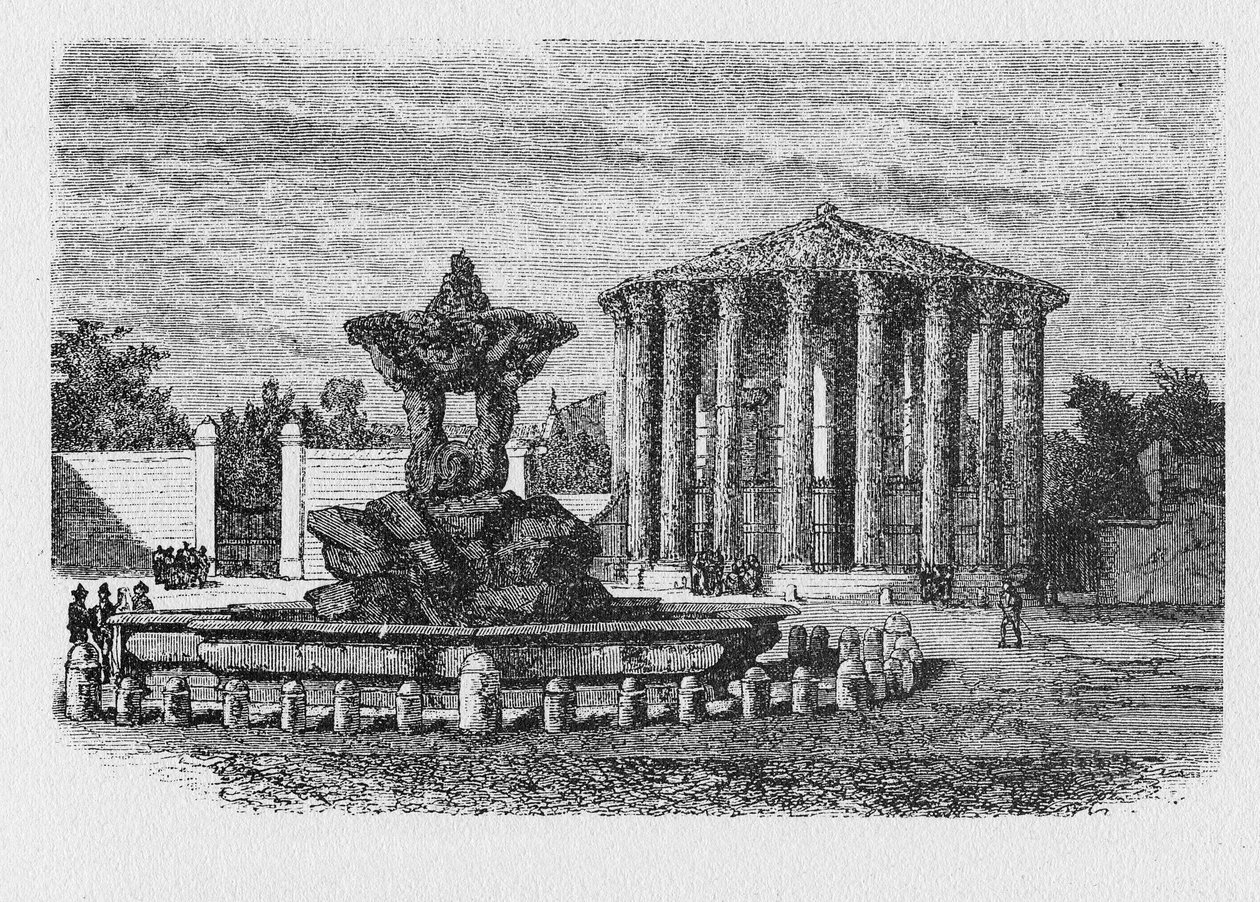 Det gamle Roms historie. Forum Boarium Forum Boarium var det antikke Roms kvægforum. af Unbekannt