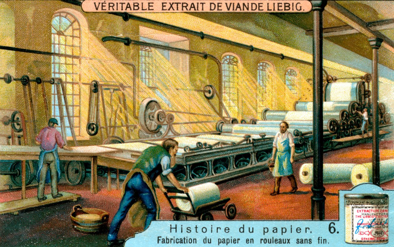 Papirets historie: 6, c1900 af Unbekannt