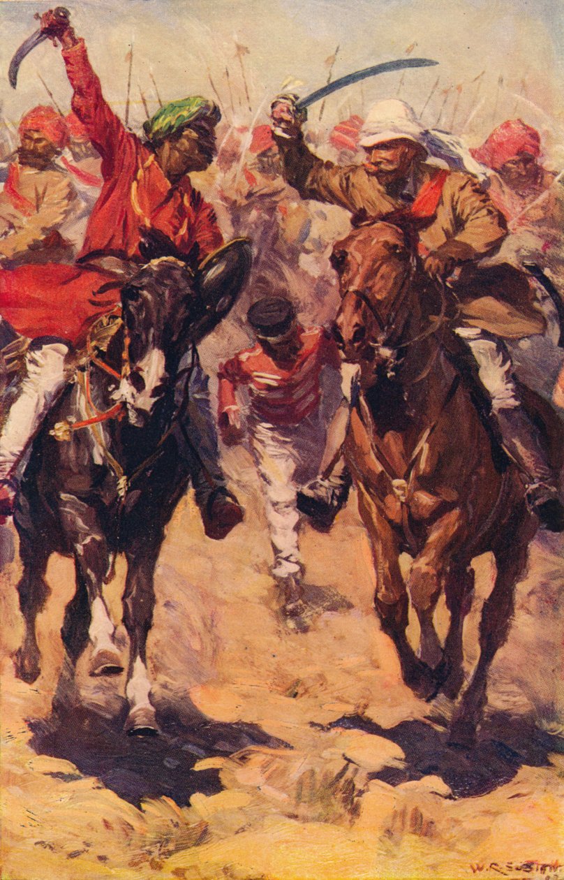 Hodson i Rohtak, 1857 c1912 af Unbekannt