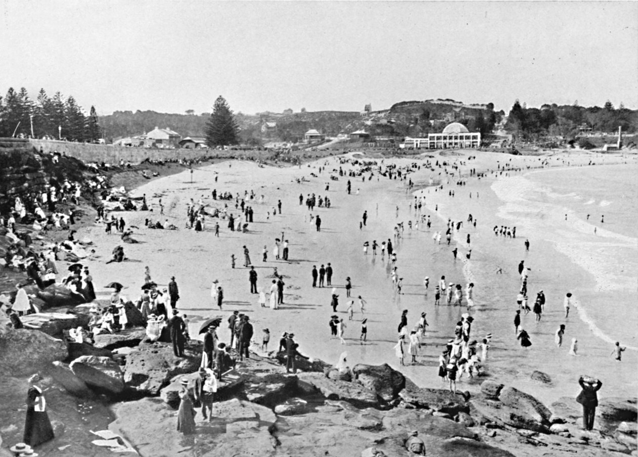 Ferietid, Coogee Bay, c1900. af Unbekannt