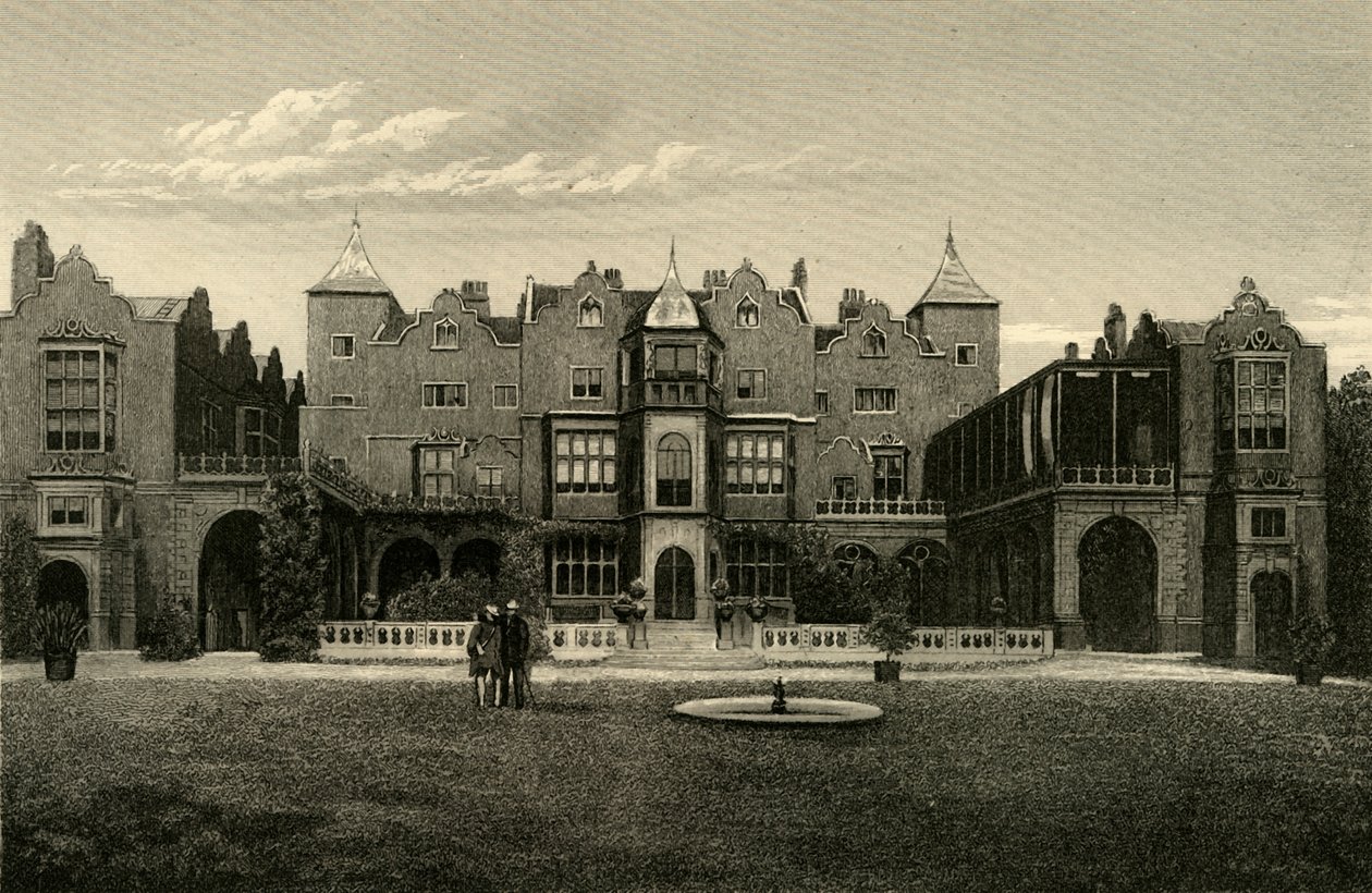 Holland House, Kensington, c1876. af Unbekannt