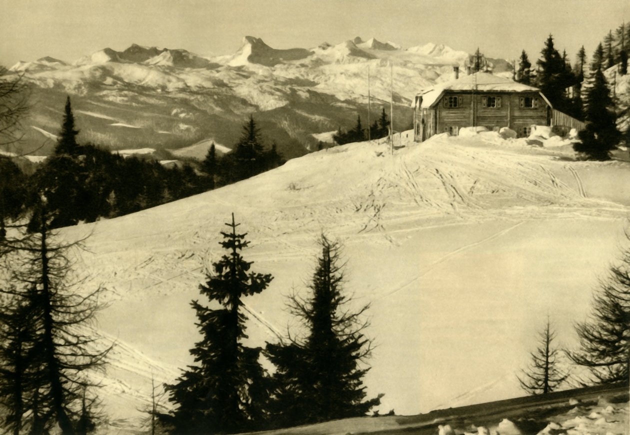 Hollhaus, Dachstein, Steiermark, Østrig, c1935. af Unbekannt