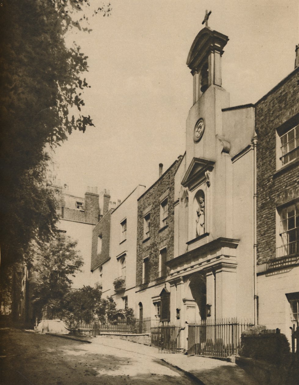 Holly Place, A Quiet By-Way på siden af Hampstead Hill, c1935. af Unbekannt
