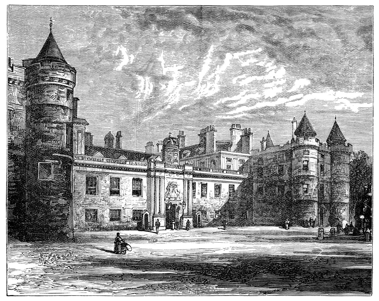 Holyrood Palace, Edinburgh, 1900 af Unbekannt