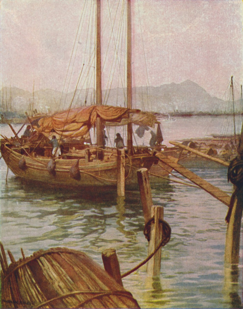 Hong-Kong Havn, 1924 af Unbekannt