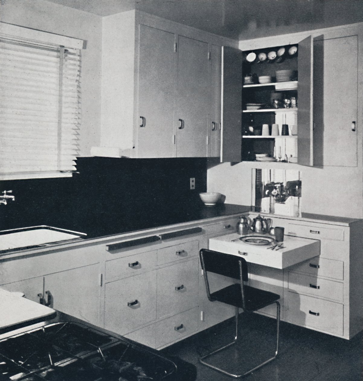 Ære Easton - Køkkenet i Dr. Ian Campbells hus, 1940 af Unbekannt