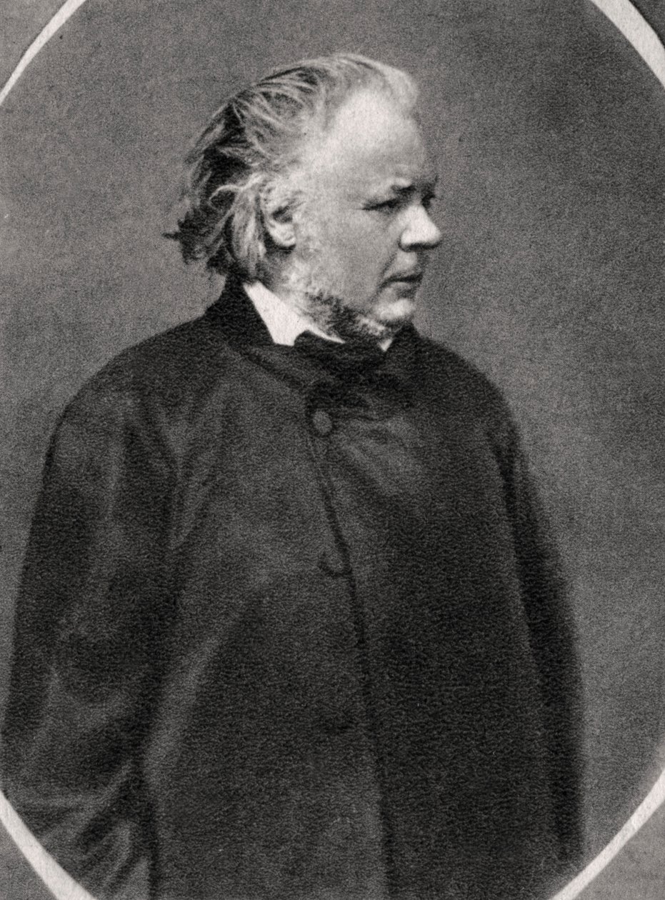 Honore Daumier, fransk kunstner, 1868 af Unbekannt