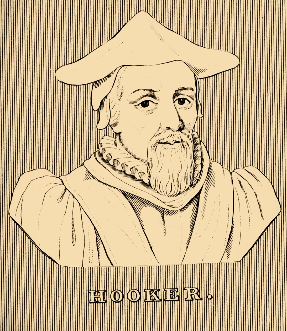 Hooker, 1554-1600, 1830. af Unbekannt