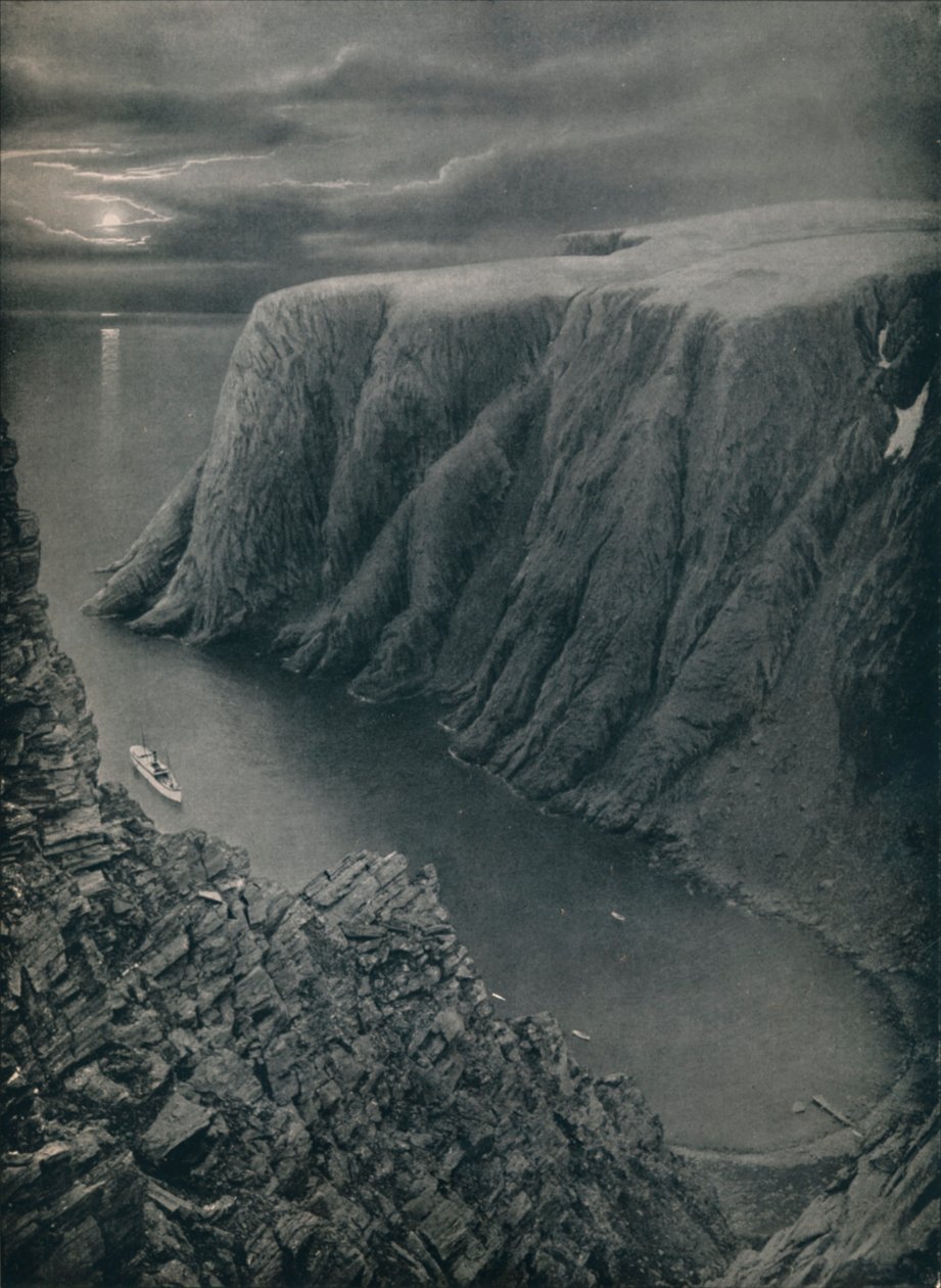 Hornviken, Nordkap, 1914. af Unbekannt