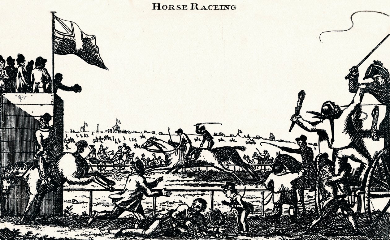Hestevæddeløb, c1804, 1903 af Unbekannt