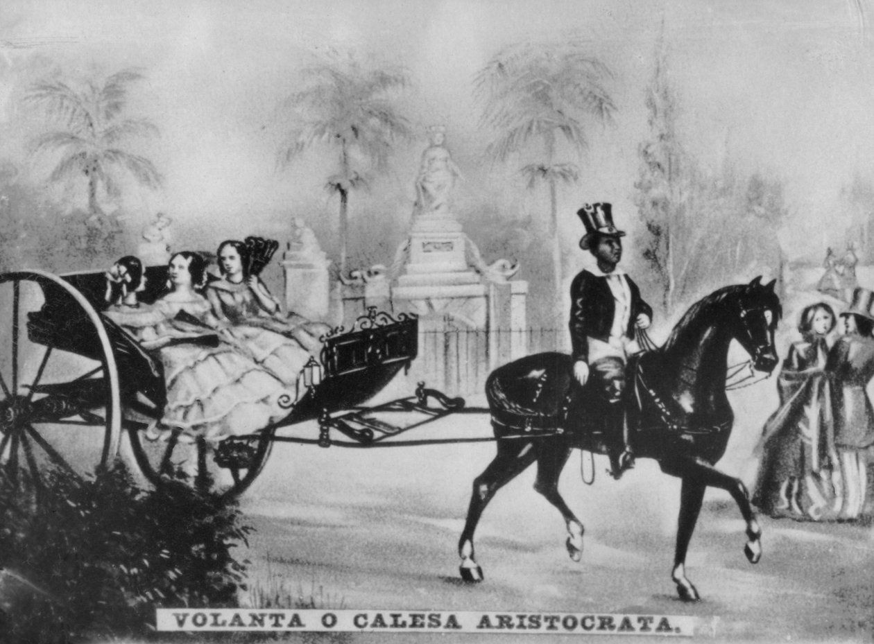 Aristokratiets hest og vogn, c1910 af Unbekannt