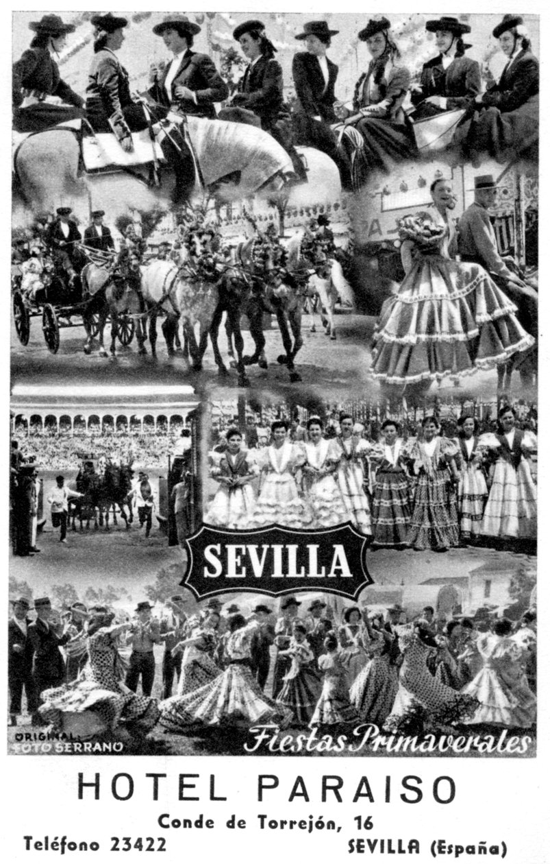Hotel Paraiso, Sevilla, Spanien, 20. århundrede af Unbekannt