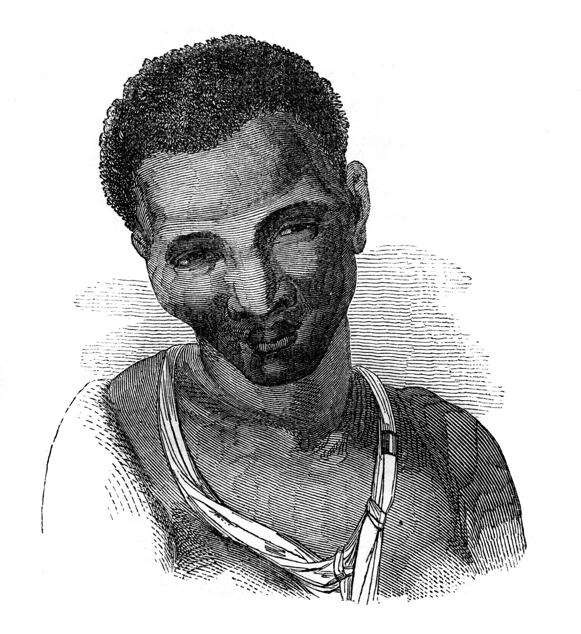 Hottentot kvinde, 1848 af Unbekannt