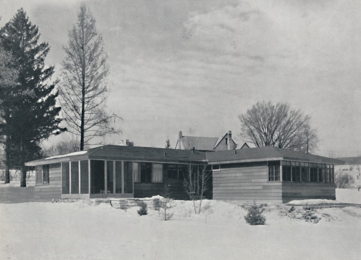 House at Madison, Wis. af William Kaeser, 1942 af Unbekannt