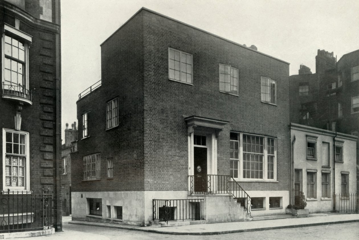 Hus i Weymouth Street, London, 1937 af Unbekannt