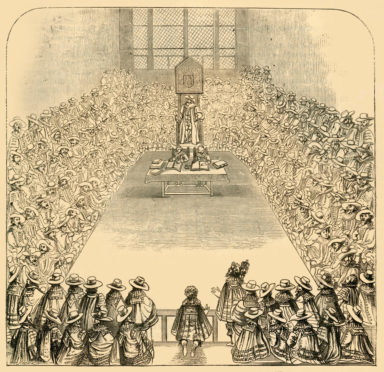 Underhuset i 1623, 1881. af Unbekannt