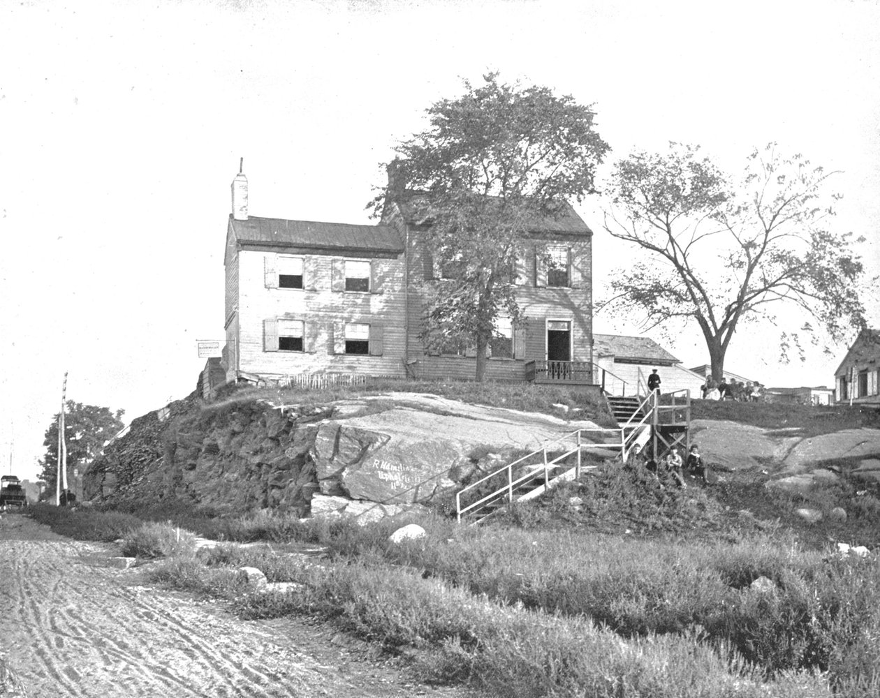 House of Edgar Allen Poe, Ravenswood, Long Island, New York State, USA, c1900. af Unbekannt