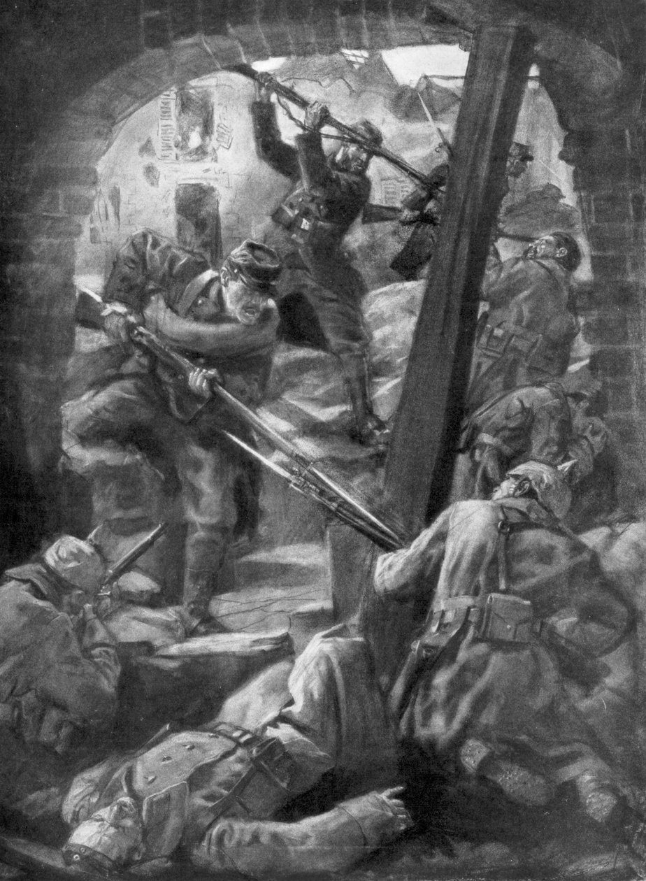 Hus til hus, Artois, Frankrig, 9. maj 1915 1926 af Unbekannt