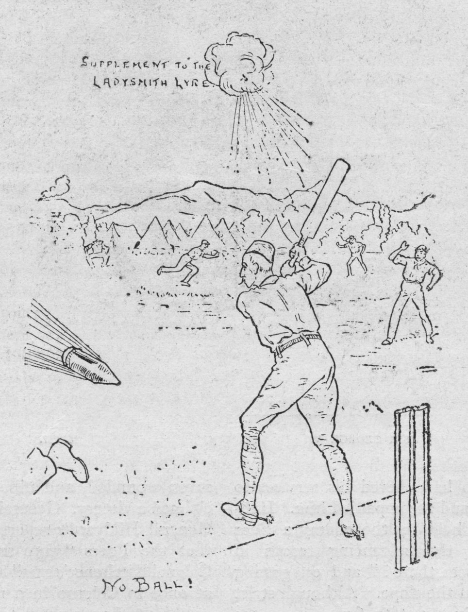 Belejringens humor, 1902 af Unbekannt