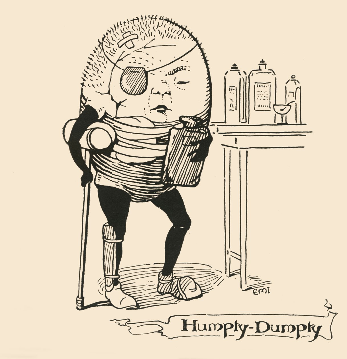 Humpty-Dumpty, 1928. af Unbekannt