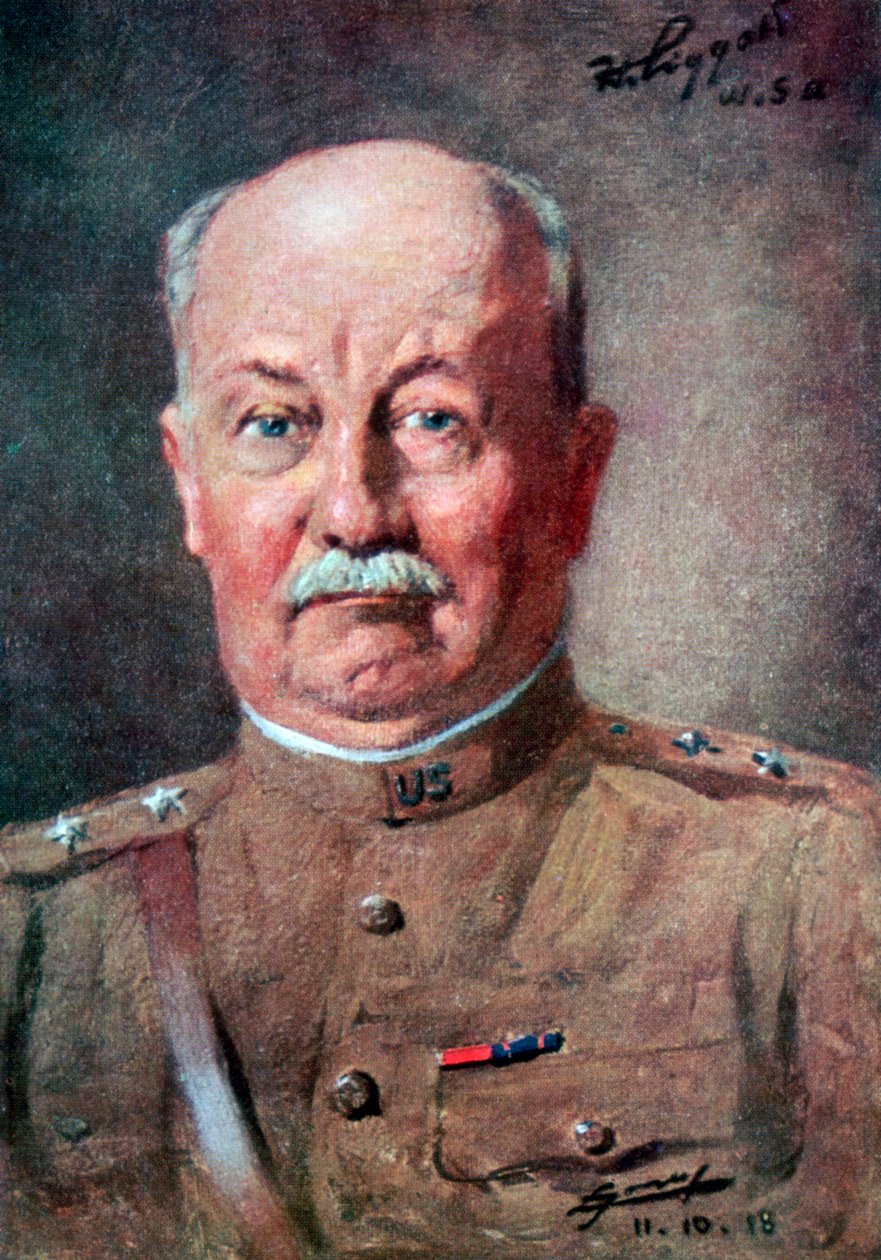 Hunter Liggett, amerikansk general fra Første Verdenskrig, 1926 af Unbekannt