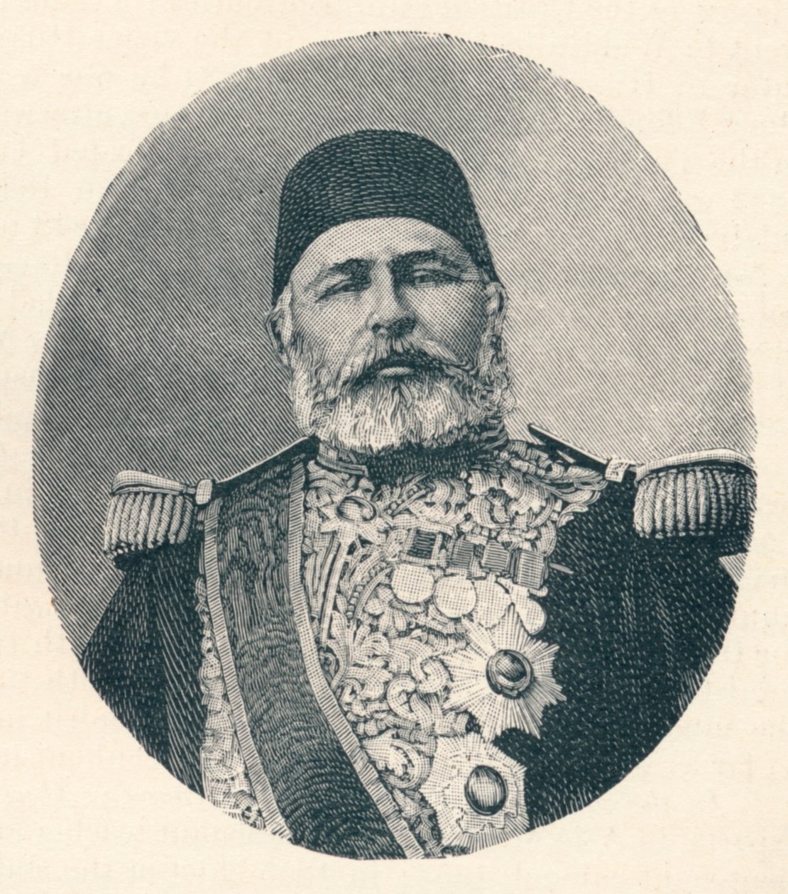 Hussein Abni Pasha, c1906, 1907 af Unbekannt