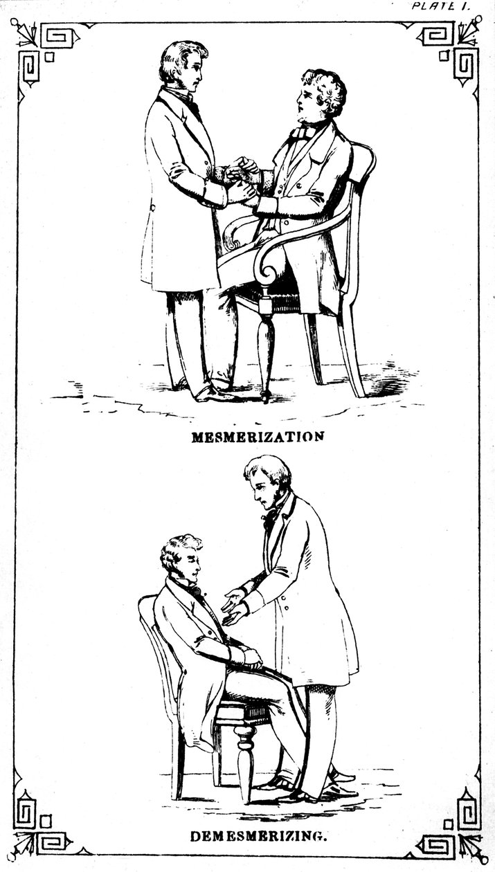 Hypnose, 1889 af Unbekannt