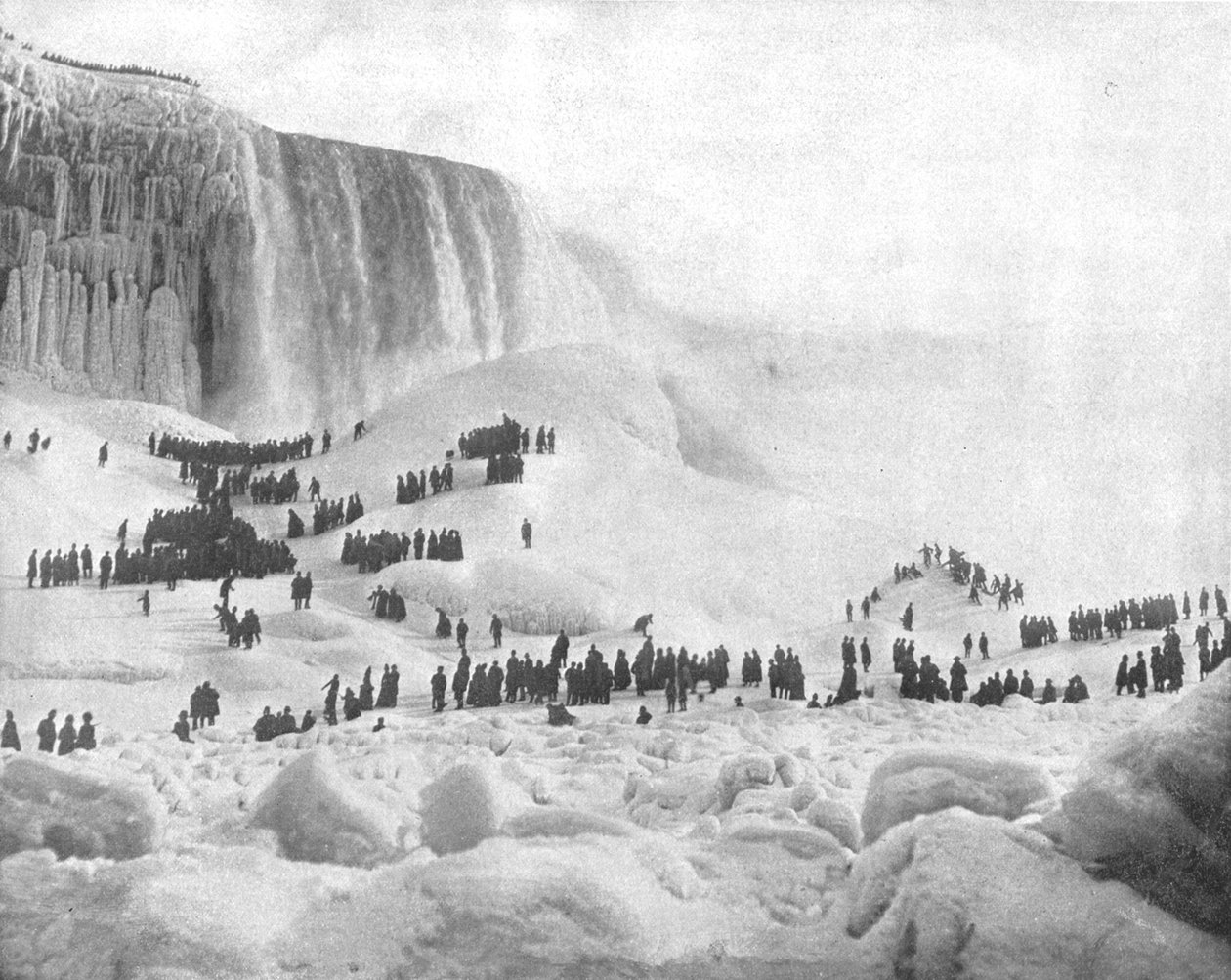 Ice Mountain, Niagara, New York State, USA, c1900. af Unbekannt