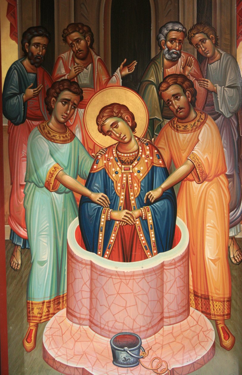 Ikon i Saint Dimitrios ortodokse kirke, Thessalonique, Grækenland af Unbekannt