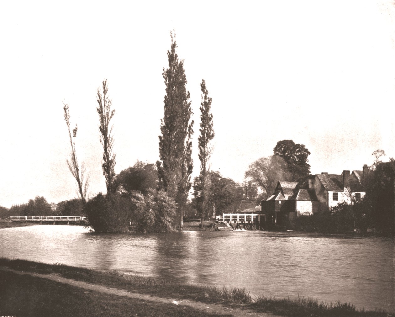 Iffley Mill, Oxfordshire, 1894. af Unbekannt