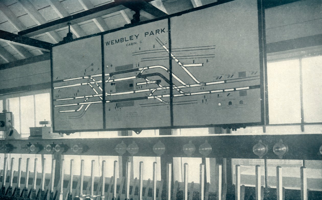 Illuminated Diagram of Signals, 1922. af Unbekannt