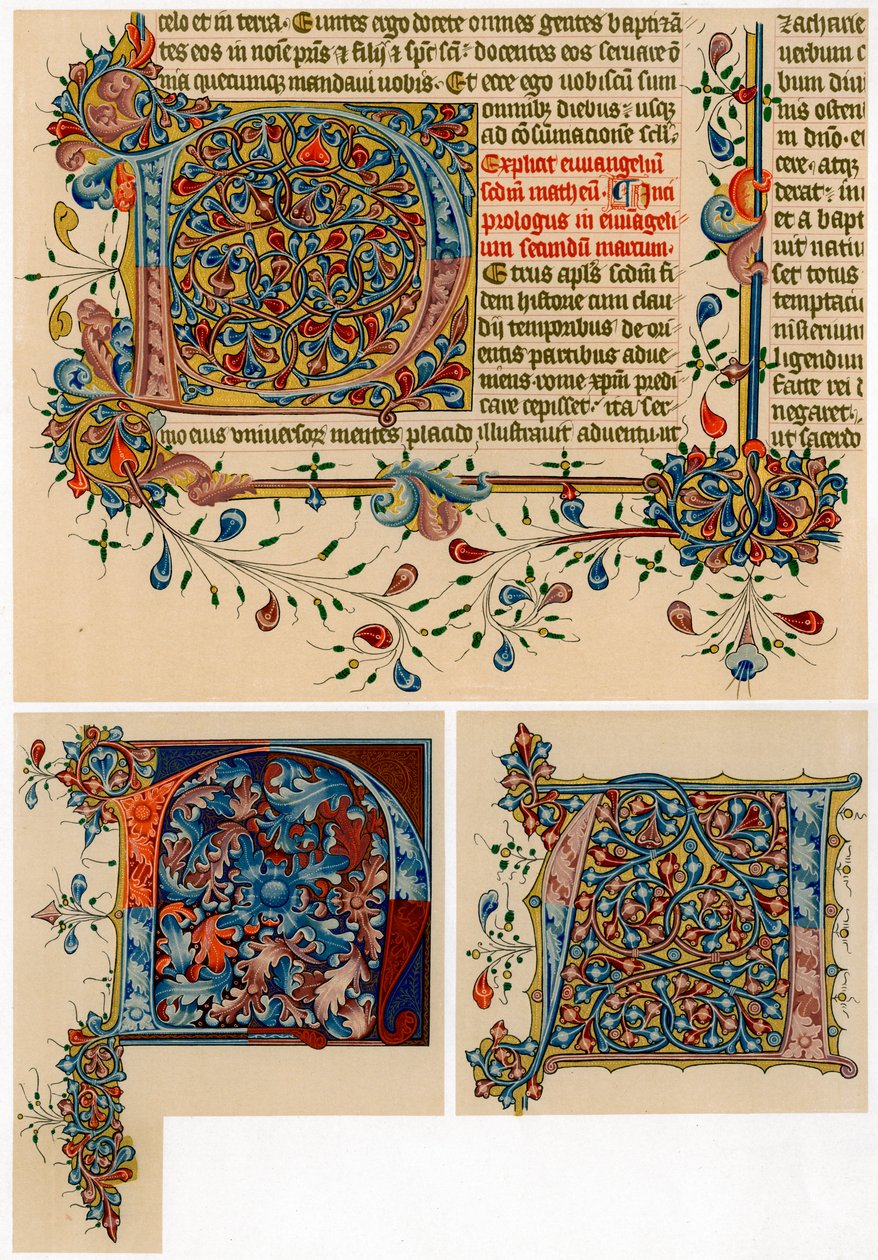 Oplyste begyndelsesbogstaver, 1405-1415 af Unbekannt