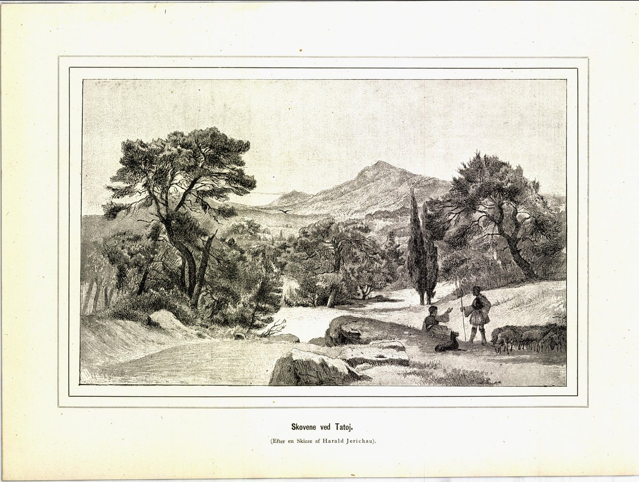 Illustration taget fra bogen Variegated travel pictures af Jerichau-Baumann, Elisabeth og udgivet på Forlagsbureauet (København, 1881) af Unbekannt