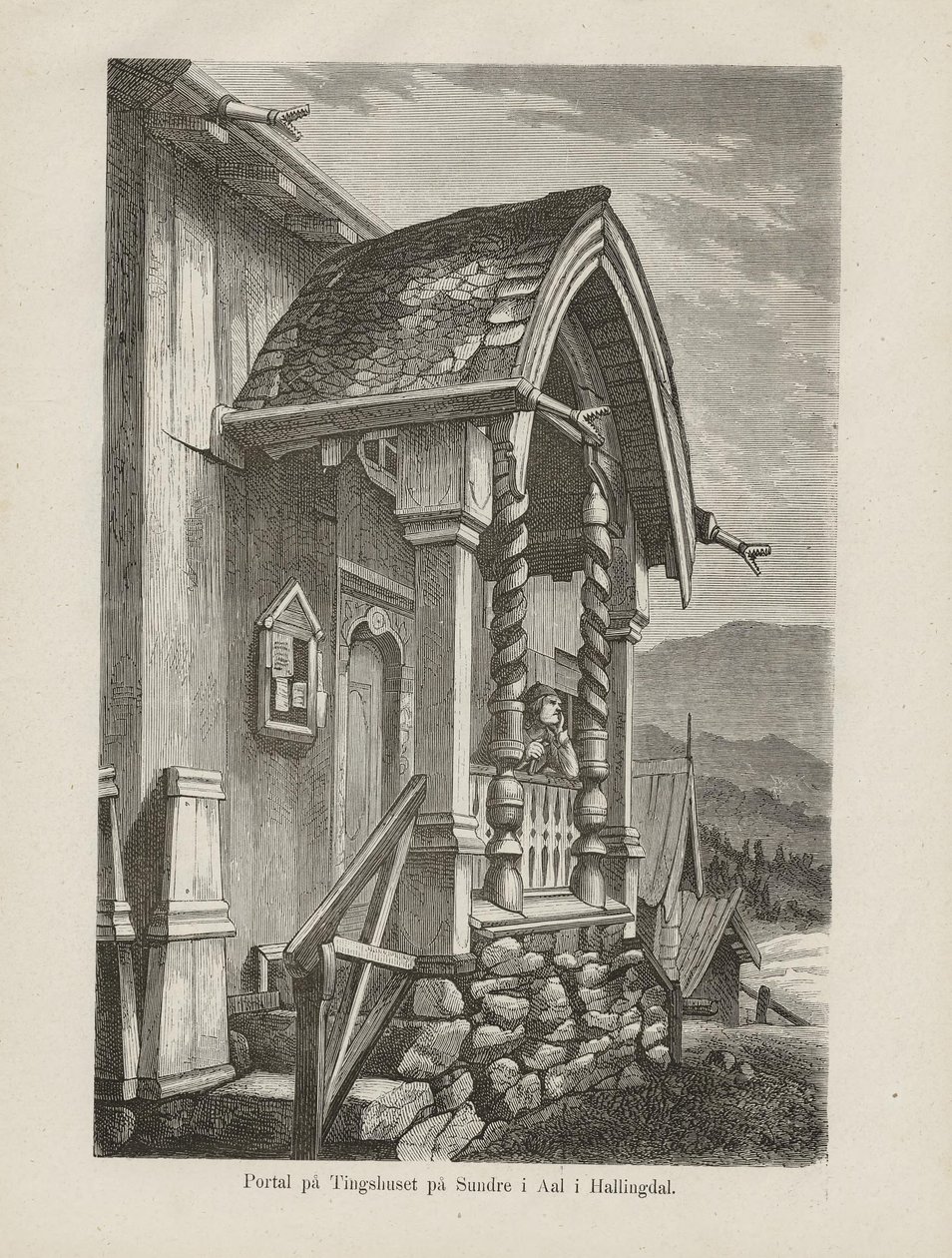Illustration hentet fra bogen Nordiska taflor af en ukendt forfatter og udgivet af Albert Bonnier af Unbekannt