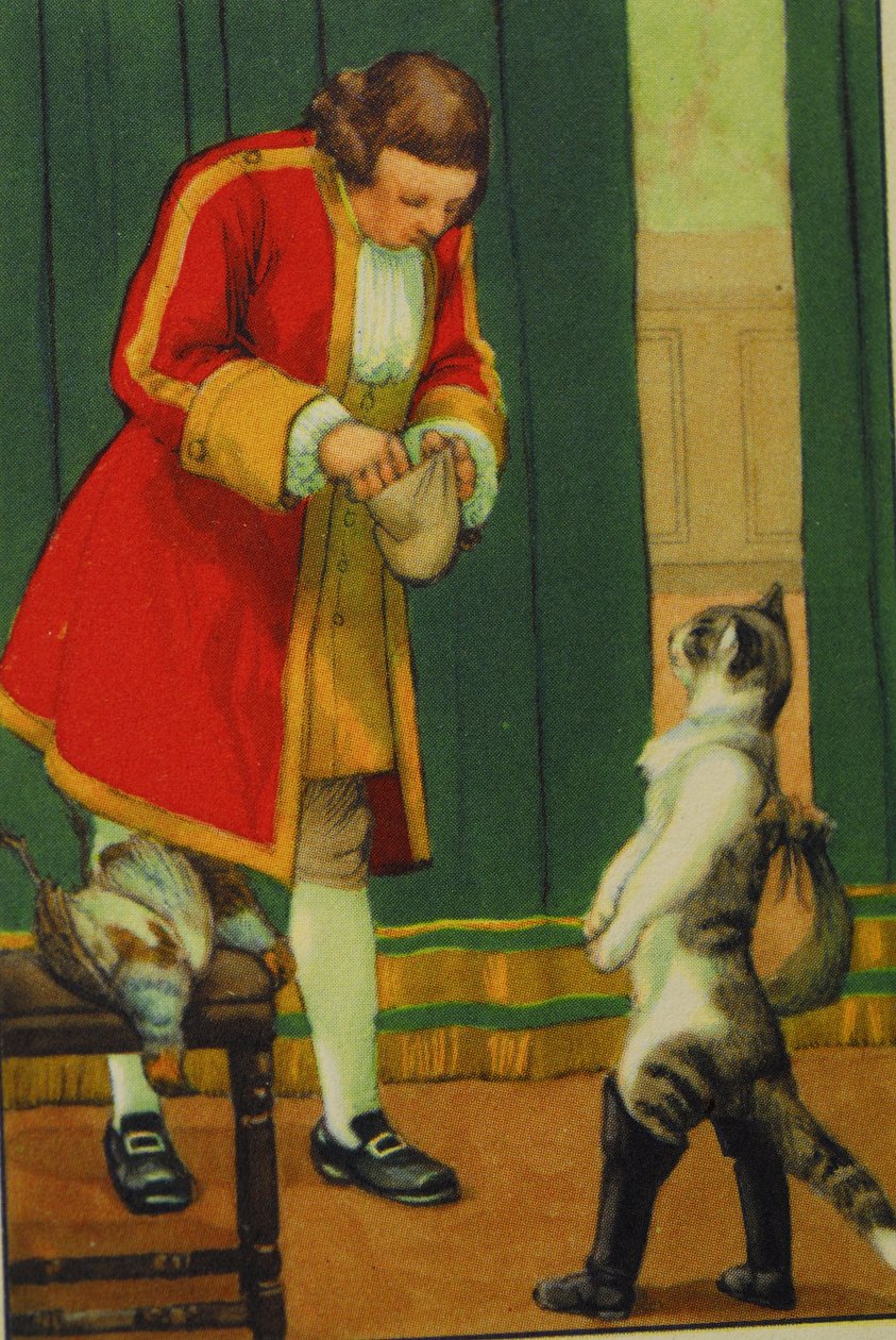 Illustration/Støvlekatten/Conte de Perrault af Unbekannt
