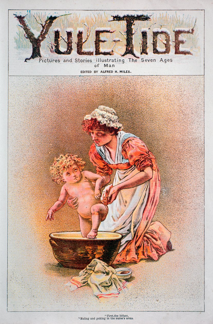Illustration fra julen, 1882 af Unbekannt