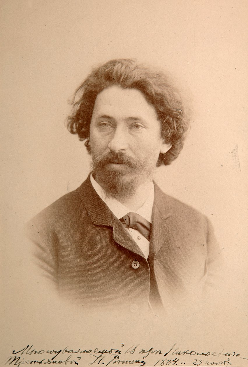 Ilya Repin, russisk kunstner, 1884 af Unbekannt