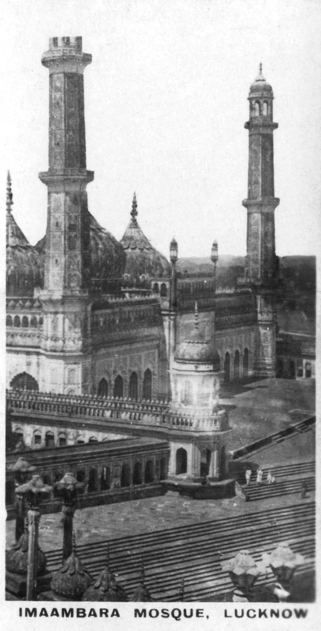 Imambara-moskeen, Lucknow, Indien, c1925 af Unbekannt