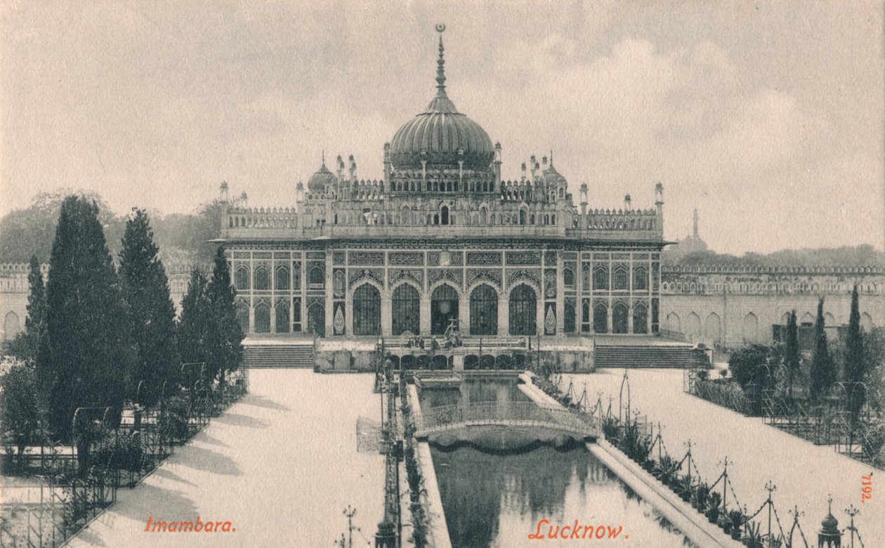 Imambara. Lucknow, c1900 af Unbekannt