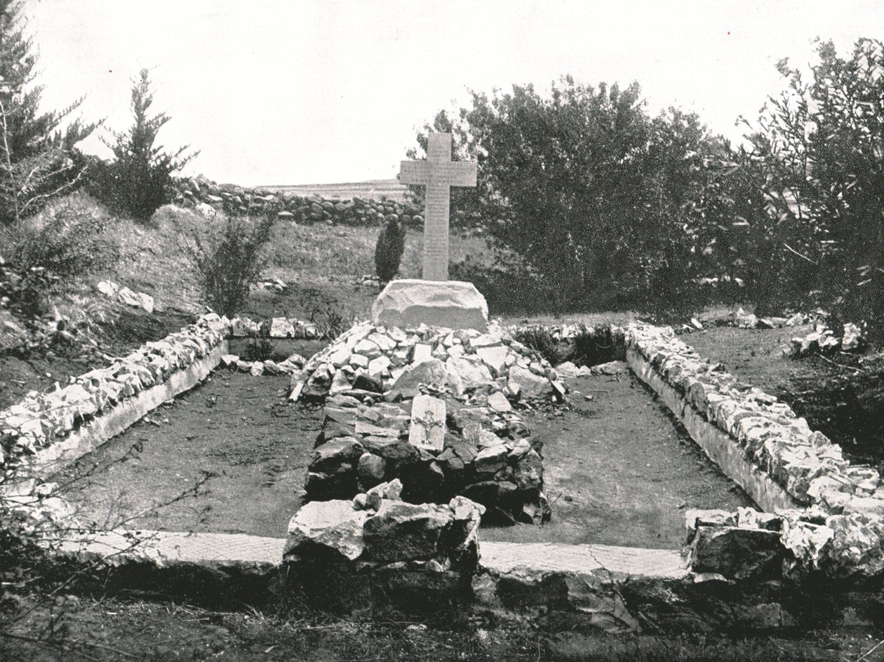 Imbabani, stedet hvor prinsen faldt, 1895. af Unbekannt