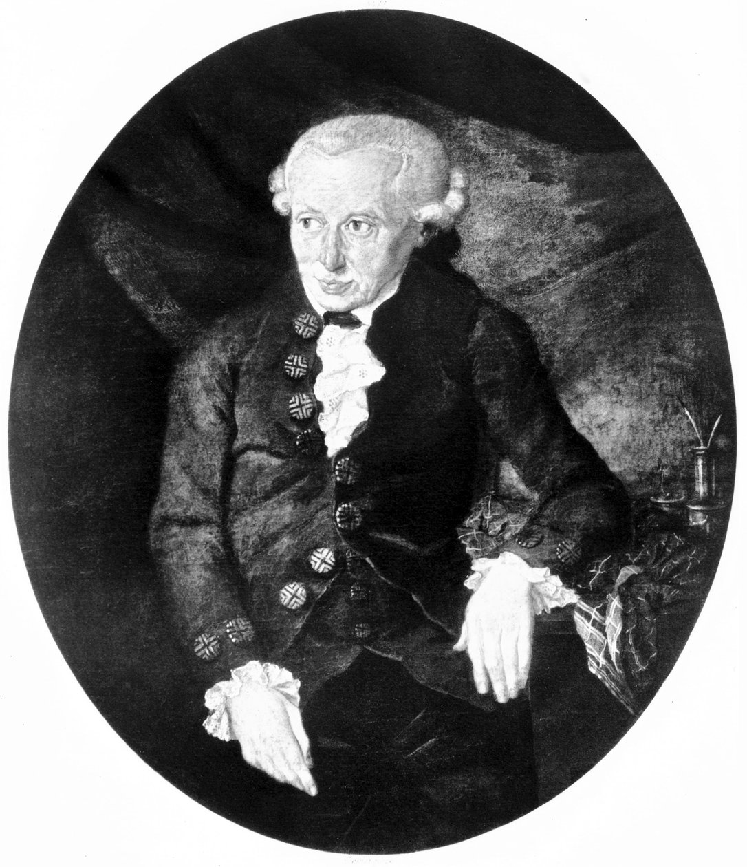 Immanuel Kant, tysk filosof, slutningen af det 18. århundrede af Unbekannt
