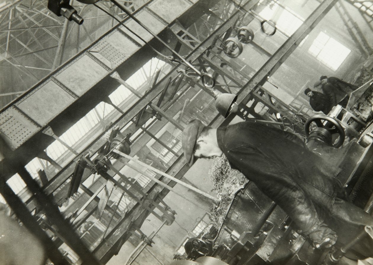 På en maskinfabrik, USSR, 1930