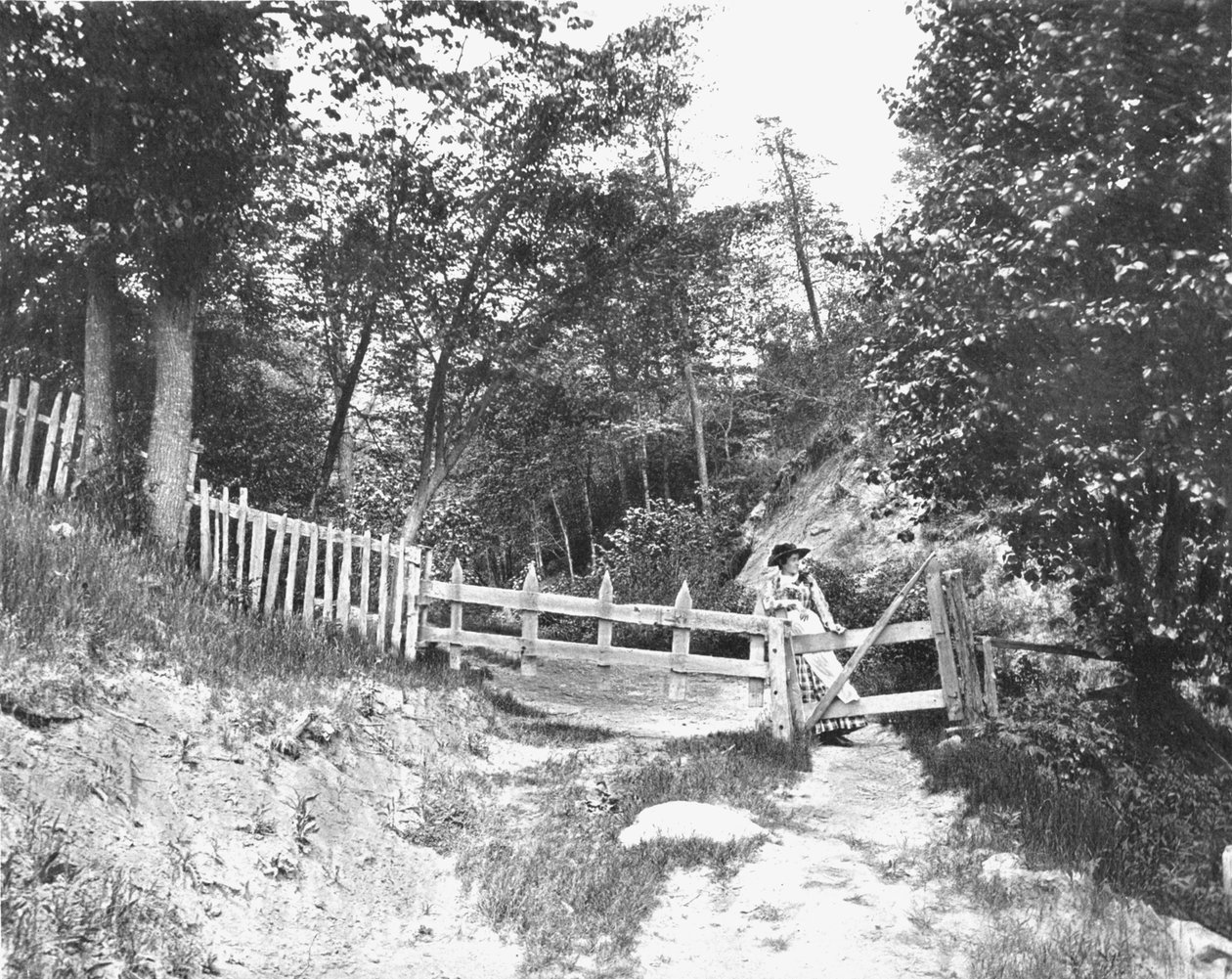 I Berkshire Hills, Massachusetts, USA, ca. 1900. af Unbekannt