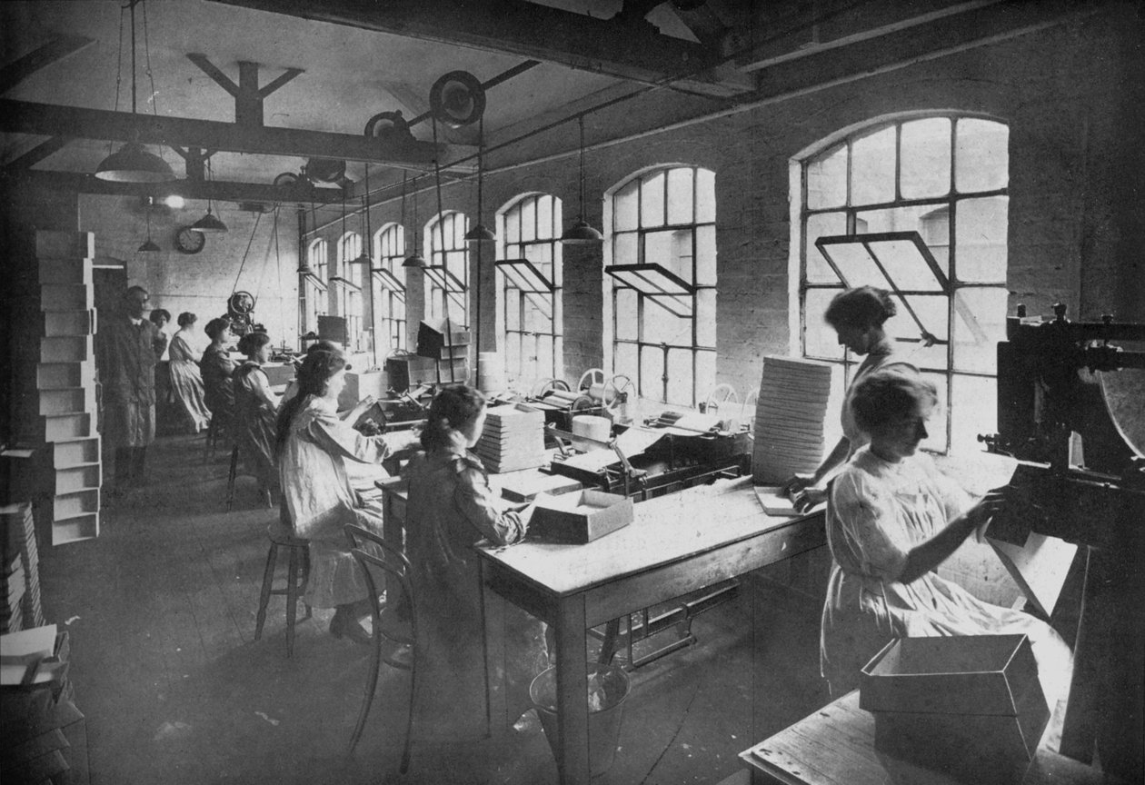 I Boksfabrikken, 1919 af Unbekannt