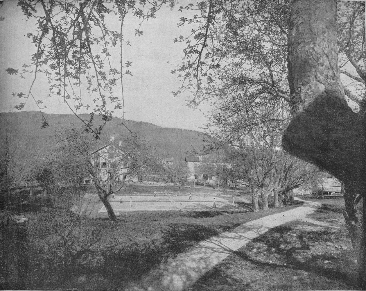 I Catskill-bjergene, c1897. af Unbekannt