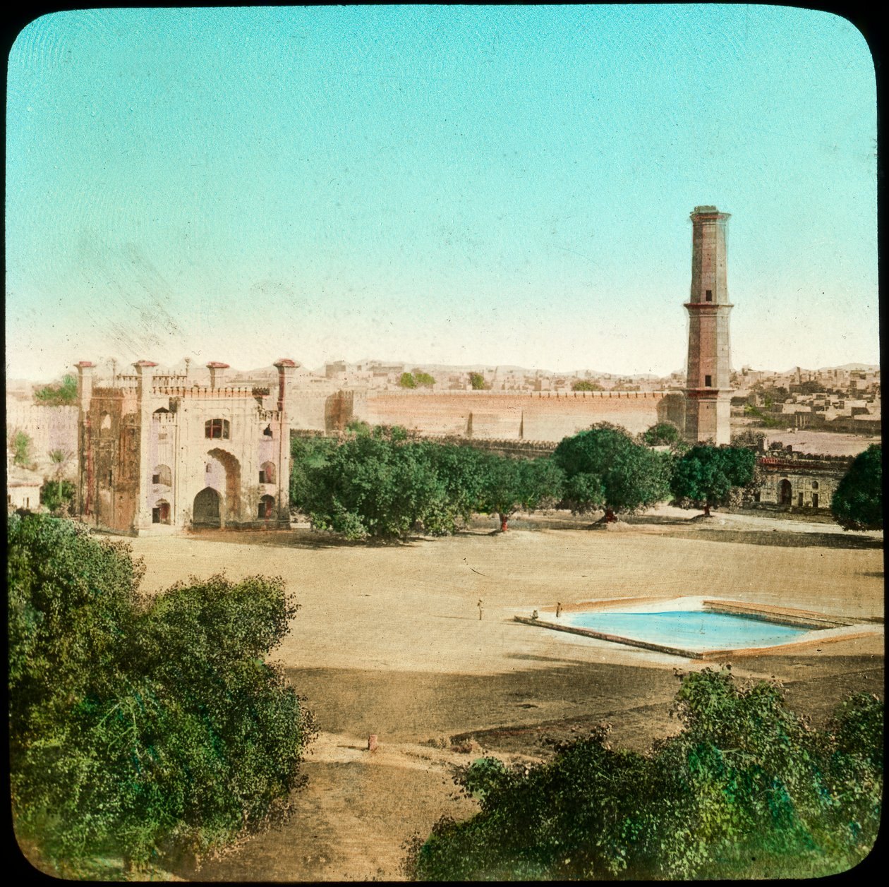 I fortet, Lahore, Indien, slutningen af det 19. eller begyndelsen af det 20. århundrede af Unbekannt